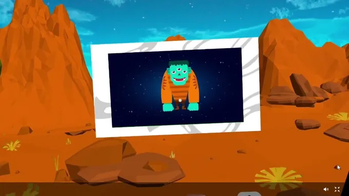 Video frame of the immersive virtual reality prototype developed for Meta Quest 3s